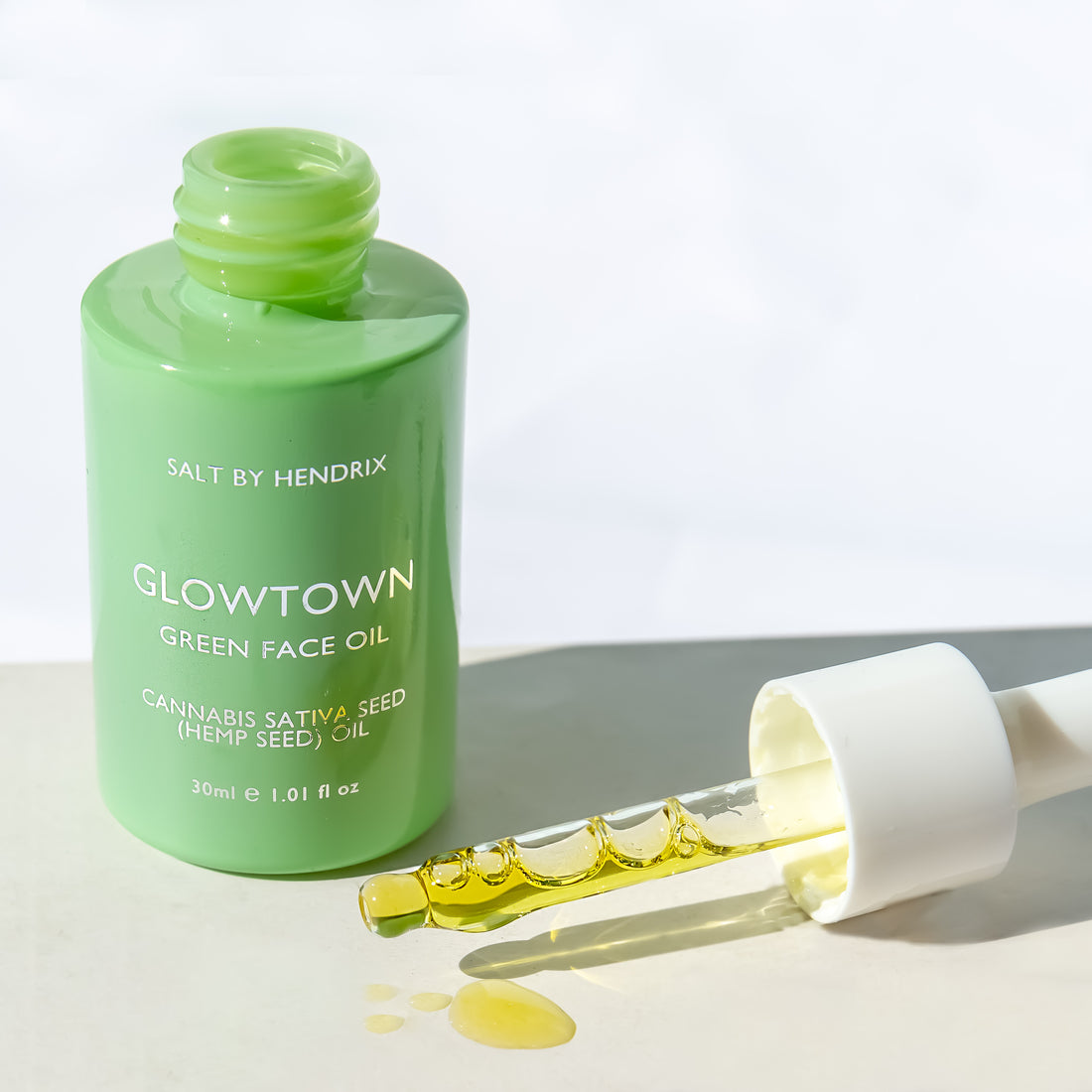 Glowtown Green Face Oil